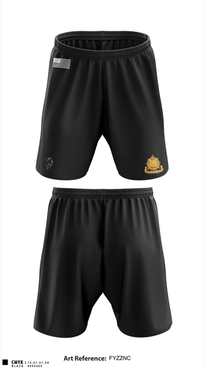 382nd CSSB 66174892 Athletic Shorts With Pockets - 1