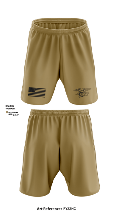 HuggersKiller Guppies 1453423 Athletic Shorts With Pockets - 1