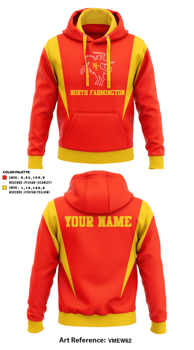 North Farmington High School Basketball 37037275 Hoodie - 35