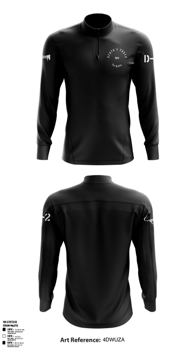 Death's Touch Opie 51753368 Quarter Zip Jacket - 4