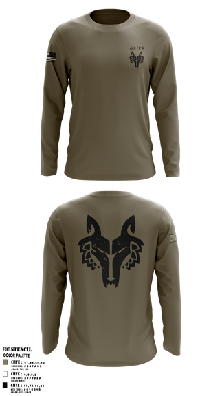 Long Sleeve Performance Shirt, , Army, Teamtime, Team time, sublimation, custom sports apparel, team uniforms, spirit wear, spiritwear, sports uniforms, custom shirts, team store, custom team store, fundraiser sports, apparel fundraiser