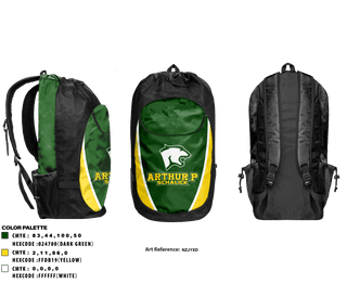 Gear Bag, Arthur P Schalick High School, Spirit Store, Teamtime, Team time, sublimation, custom sports apparel, team uniforms, spirit wear, spiritwear, sports uniforms, custom shirts, team store, custom team store, fundraiser sports, apparel fundraiser