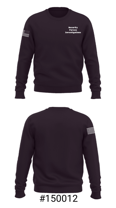Security Forces Investigations 6771060 Crew Neck Sweatshirt - 7