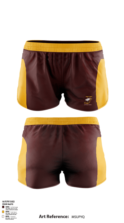 Jefferson High School Soccer 7239971 Women's Shorts - 1