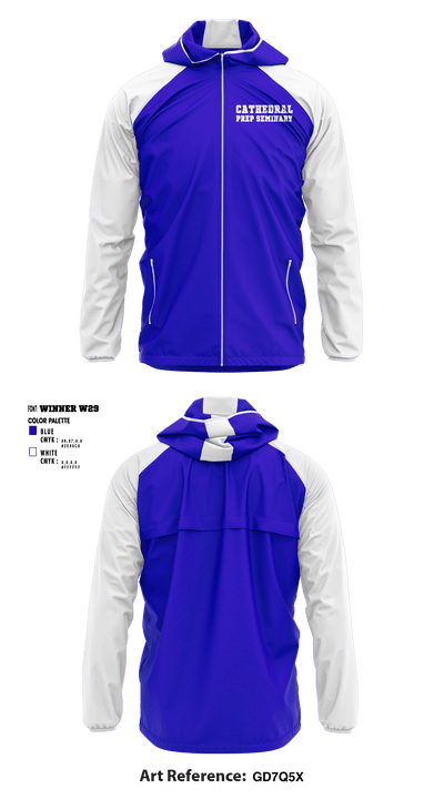 Cathedral Prep Seminary 26405407 Windbreaker - 1