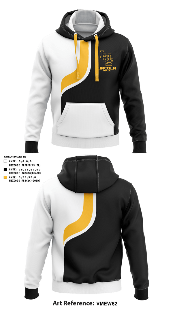 Hoodie, Lincoln High School Track, Track & Field, Teamtime, Team time, sublimation, custom sports apparel, team uniforms, spirit wear, spiritwear, sports uniforms, custom shirts, team store, custom team store, fundraiser sports, apparel fundraiser