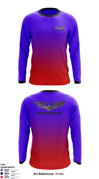 Long Sleeve Performance Shirt, BK Tactical, , Teamtime, Team time, sublimation, custom sports apparel, team uniforms, spirit wear, spiritwear, sports uniforms, custom shirts, team store, custom team store, fundraiser sports, apparel fundraiser