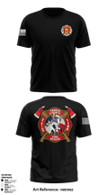 Travis County Firefighter Association Local 4583 1411314 Short Sleeve Performance Shirt - 1