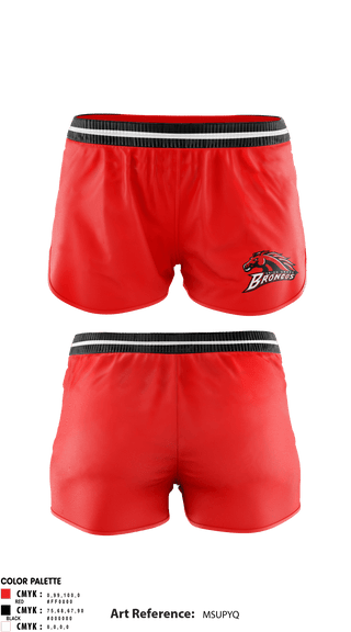 Women's Shorts, Union Grove High School Cheer, Cheer, Teamtime, Team time, sublimation, custom sports apparel, team uniforms, spirit wear, spiritwear, sports uniforms, custom shirts, team store, custom team store, fundraiser sports, apparel fundraiser