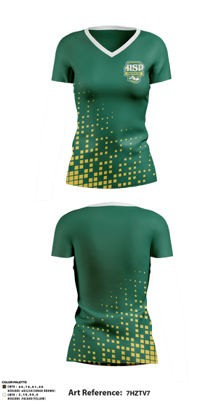 Women's Short Sleeve Vneck Shirt, Holy Spirit Preparatory Upper School Swimming, Swimming, Teamtime, Team time, sublimation, custom sports apparel, team uniforms, spirit wear, spiritwear, sports uniforms, custom shirts, team store, custom team store, fundraiser sports, apparel fundraiser