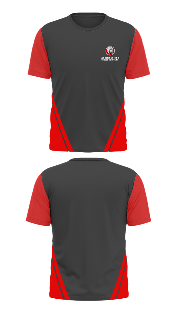 Short Sleeve Performance Shirt, Johnston City High School Wrestling, Wrestling, Teamtime, Team time, sublimation, custom sports apparel, team uniforms, spirit wear, spiritwear, sports uniforms, custom shirts, team store, custom team store, fundraiser sports, apparel fundraiser