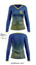Lakeside High School Arkansas 76059736 Women's Long Sleeve V-neck Shirt - 1