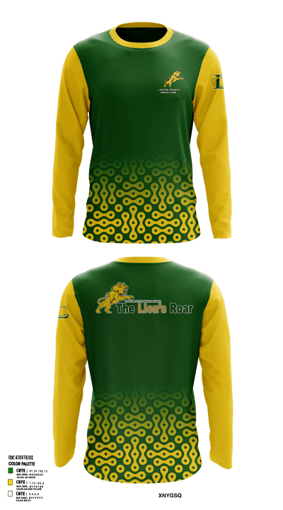 Louisa County High School Wrestling 22462068 Long Sleeve Performance Shirt - 29