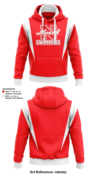 Hoodie, North Attleborough High School Swimming, Swimming, Teamtime, Team time, sublimation, custom sports apparel, team uniforms, spirit wear, spiritwear, sports uniforms, custom shirts, team store, custom team store, fundraiser sports, apparel fundraiser