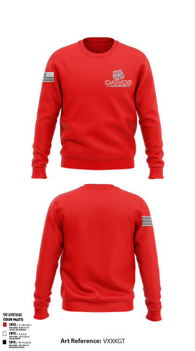 Dawgs Aviation 24782317 Crew Neck Sweatshirt - 1