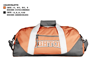 Duffle Bag, Dighton High School, Spirit Store, Teamtime, Team time, sublimation, custom sports apparel, team uniforms, spirit wear, spiritwear, sports uniforms, custom shirts, team store, custom team store, fundraiser sports, apparel fundraiser