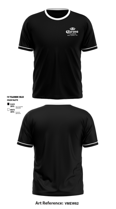 CORONA CUSTOM STEEL POOLS 15115975 Short Sleeve Performance Shirt - 1