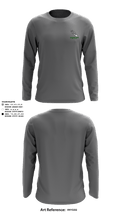 Concord High School Track 53059740 Long Sleeve Performance Shirt - 7