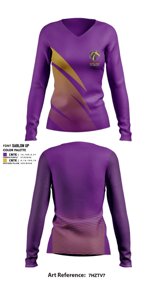 Women's Long Sleeve Vneck Shirt, Vasquez High School Cheer, Cheer, Teamtime, Team time, sublimation, custom sports apparel, team uniforms, spirit wear, spiritwear, sports uniforms, custom shirts, team store, custom team store, fundraiser sports, apparel fundraiser