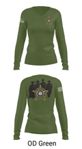 Pendleton County Sheriff’s Office 71530270 Women's Long Sleeve V-neck Shirt - 40