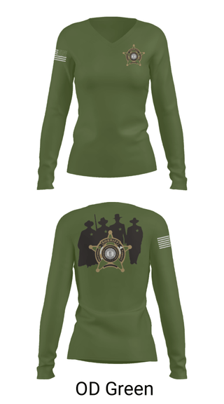 Women's Long Sleeve Vneck Shirt, , Police, Teamtime, Team time, sublimation, custom sports apparel, team uniforms, spirit wear, spiritwear, sports uniforms, custom shirts, team store, custom team store, fundraiser sports, apparel fundraiser