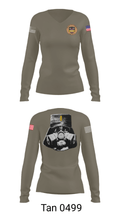 MSARNG OCS Class 66 93679555 Women's Long Sleeve V-neck Shirt - 41