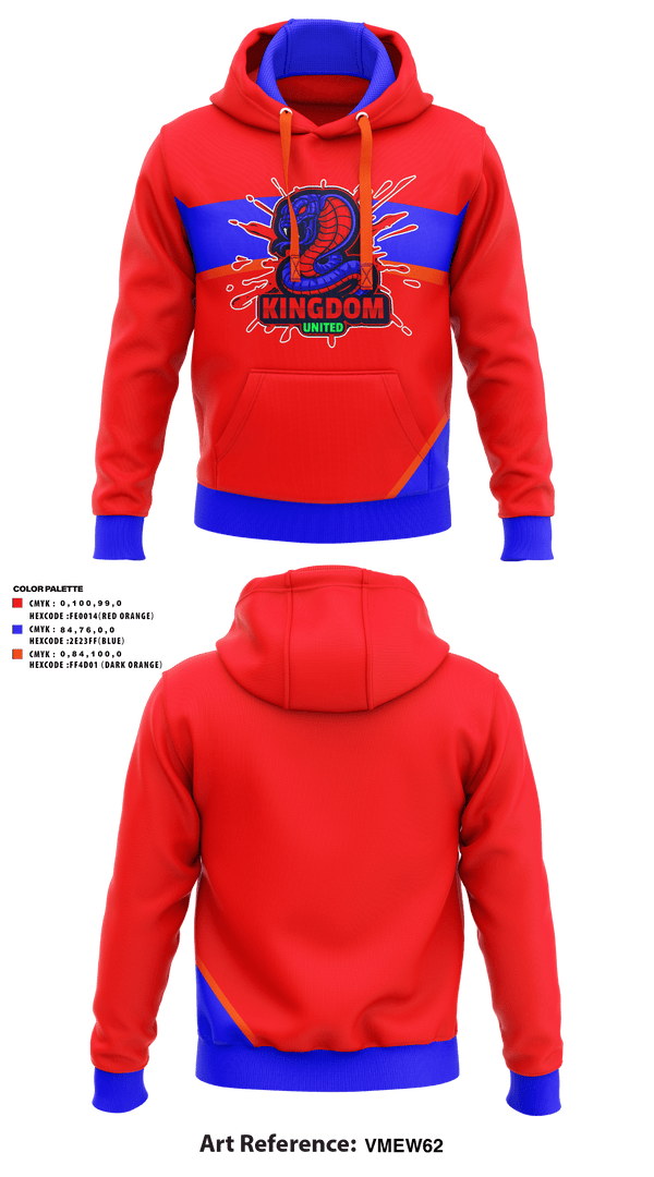 Hoodie, Kingdom UnitedKingdom United, , Teamtime, Team time, sublimation, custom sports apparel, team uniforms, spirit wear, spiritwear, sports uniforms, custom shirts, team store, custom team store, fundraiser sports, apparel fundraiser