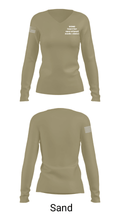 WOMC (warrior operational medic clinic) 81742681 Women's Long Sleeve V-neck Shirt - 42