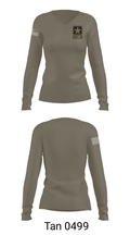 Blueridge Dustoff 69813130 Women's Long Sleeve V-neck Shirt - 41