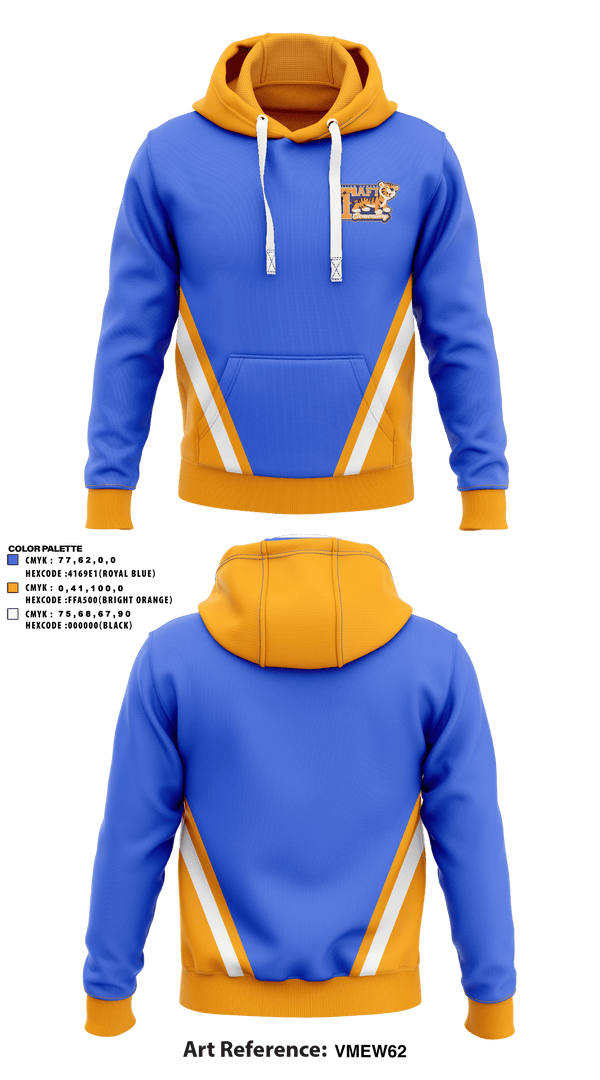 Hoodie, William Howard Taft Elementary School, Spirit Store, Teamtime, Team time, sublimation, custom sports apparel, team uniforms, spirit wear, spiritwear, sports uniforms, custom shirts, team store, custom team store, fundraiser sports, apparel fundraiser