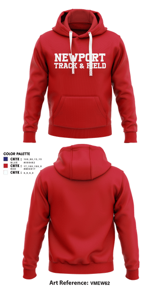 Hoodie, Newport High School Track & Field, Track & Field, Teamtime, Team time, sublimation, custom sports apparel, team uniforms, spirit wear, spiritwear, sports uniforms, custom shirts, team store, custom team store, fundraiser sports, apparel fundraiser