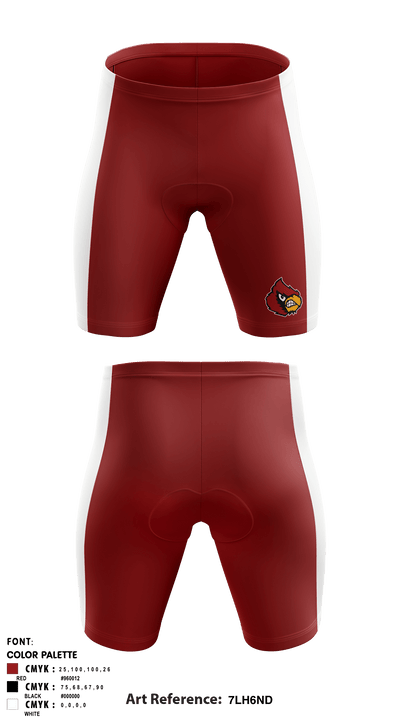 Robertson High School Volleyball 17945585 Men's Compression Shorts - 1