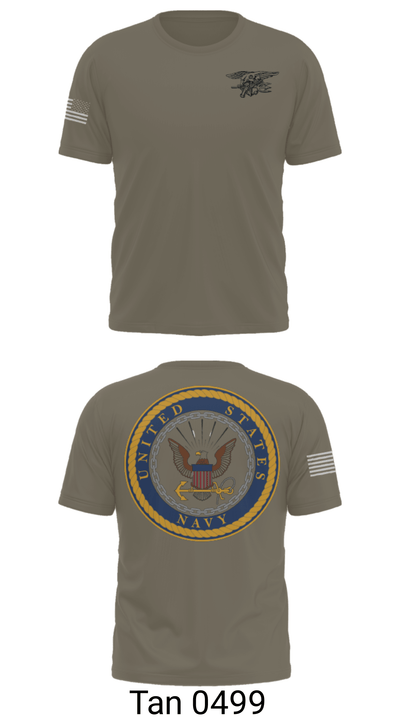 Navy SEAL 15609464 Short Sleeve Performance Shirt - 35