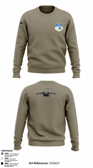 Crew Neck Sweatshirt, , Air Force, Teamtime, Team time, sublimation, custom sports apparel, team uniforms, spirit wear, spiritwear, sports uniforms, custom shirts, team store, custom team store, fundraiser sports, apparel fundraiser