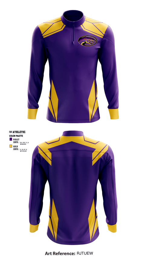 Quarter Zip Jacket, Rosa Parks Middle School, Spirit Store, Teamtime, Team time, sublimation, custom sports apparel, team uniforms, spirit wear, spiritwear, sports uniforms, custom shirts, team store, custom team store, fundraiser sports, apparel fundraiser