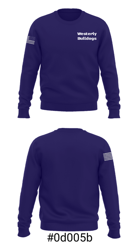 Crew Neck Sweatshirt, Westerly Bulldogs, Men's Basketball, Teamtime, Team time, sublimation, custom sports apparel, team uniforms, spirit wear, spiritwear, sports uniforms, custom shirts, team store, custom team store, fundraiser sports, apparel fundraiser
