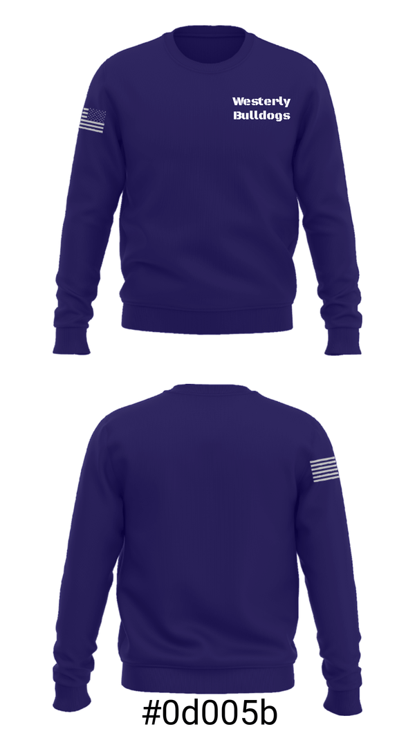 Crew Neck Sweatshirt, Westerly Bulldogs, Men's Basketball, Teamtime, Team time, sublimation, custom sports apparel, team uniforms, spirit wear, spiritwear, sports uniforms, custom shirts, team store, custom team store, fundraiser sports, apparel fundraiser