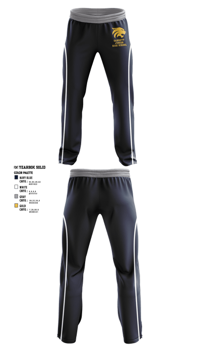 Garrett Junior High School 2206469 Sweatpants - 1