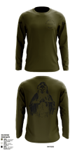 Death's Touch Scarecrow 51753368 Long Sleeve Performance Shirt - 18