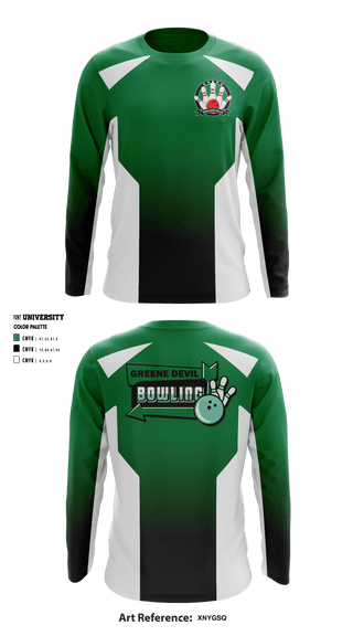 Long Sleeve Performance Shirt, Greeneville Bowling, Bowling, Teamtime, Team time, sublimation, custom sports apparel, team uniforms, spirit wear, spiritwear, sports uniforms, custom shirts, team store, custom team store, fundraiser sports, apparel fundraiser