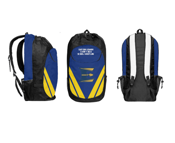 Gear Bag, Eastern Lebanon County High School Wrestling, Wrestling, Teamtime, Team time, sublimation, custom sports apparel, team uniforms, spirit wear, spiritwear, sports uniforms, custom shirts, team store, custom team store, fundraiser sports, apparel fundraiser