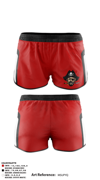 Track Shorts, Plainview High School Basketball, Women's Basketball, Teamtime, Team time, sublimation, custom sports apparel, team uniforms, spirit wear, spiritwear, sports uniforms, custom shirts, team store, custom team store, fundraiser sports, apparel fundraiser