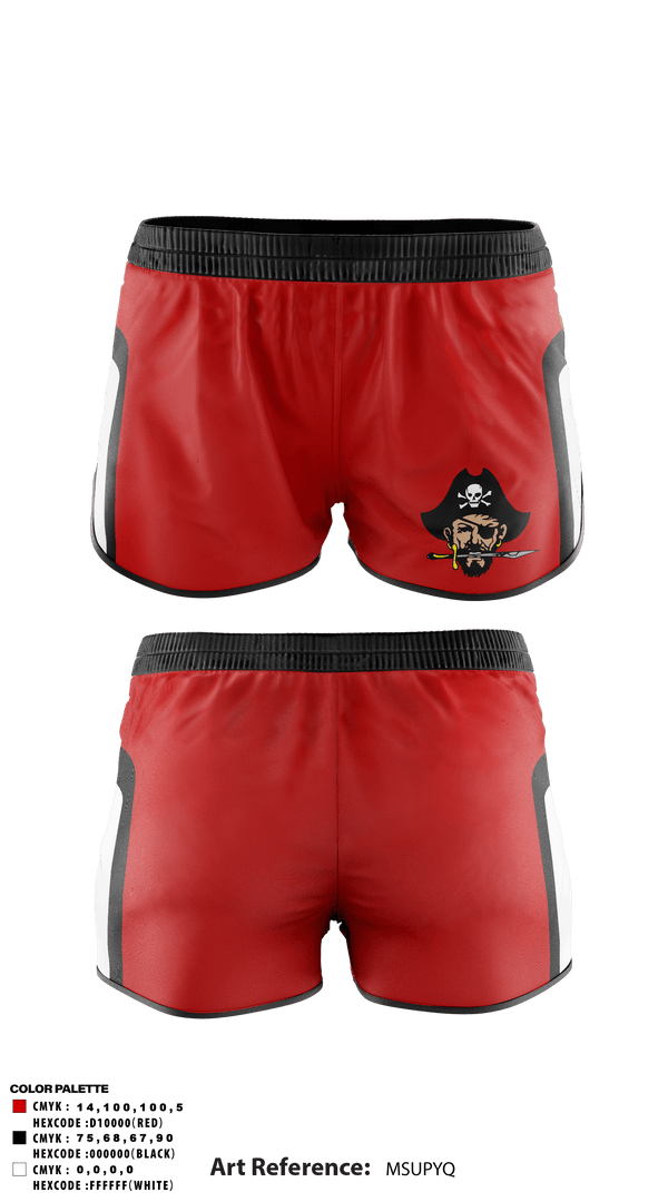 Track Shorts, Plainview High School Basketball, Women's Basketball, Teamtime, Team time, sublimation, custom sports apparel, team uniforms, spirit wear, spiritwear, sports uniforms, custom shirts, team store, custom team store, fundraiser sports, apparel fundraiser