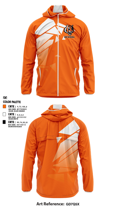 Wewoka High School 59931016 Windbreaker - 1