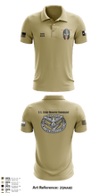 AREA 2, 12TH BN ARCG 57616910 Short Sleeve Performance Polo - 4