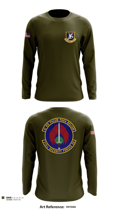315 SFS CHS 73678027 Long Sleeve Performance Shirt - 3