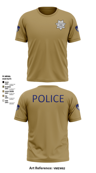 Willits Little Lake JRTF 70658416 Short Sleeve Performance Shirt - 13