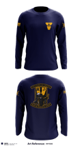 UVA NROTC 47368878 Long Sleeve Performance Shirt - 1