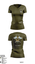 566th MCAS- Army 77440363 Women's Short Sleeve V-neck Shirt - 51