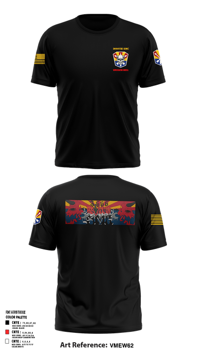 3666th SMC 60008447 Short Sleeve Performance Shirt - 35